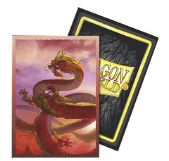 Dragon Shield Sleeves Dual Matte Art: Chinese New Year 2024: Year of the Wood Dragon Box of 100